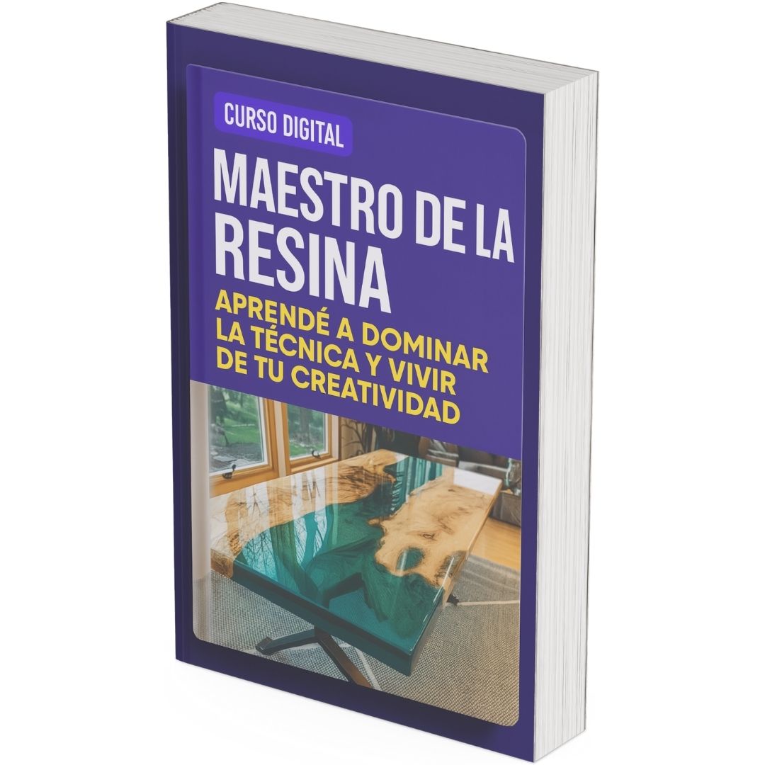 Maestro de la Resina – Aprendé a Dominar la Técnica y Vivir de tu Creatividad