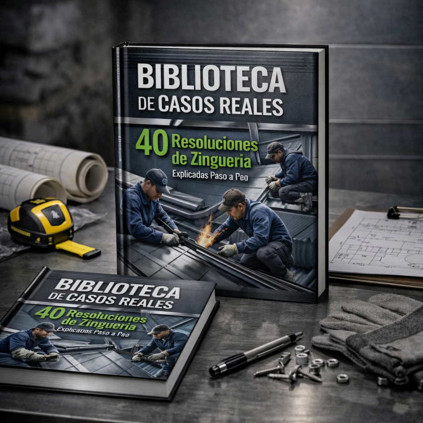 Biblioteca de Casos Reales: 40 Resoluciones de Zinguería Explicadas Paso a Paso